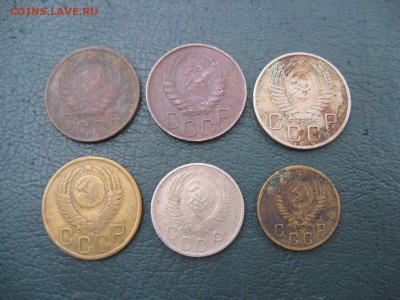 6 Монет СССР (1942, 1945, 1951, 1955) - IMG_7033.JPG