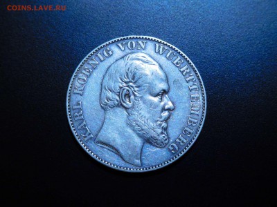 1 талер, Вюртемберг, 1871г., до 26.11.2017г. - DSCN2500_thumb