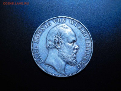1 талер, Вюртемберг, 1871г., до 26.11.2017г. - DSCN2502_thumb