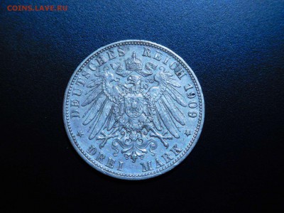 3 марки, Вюртемберг, 1909г., до 26.11.2017г. - DSCN2514_thumb