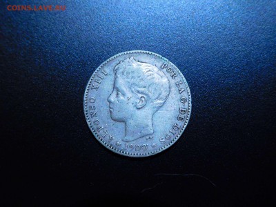 Испания 1 песета, 1900г., до 26.11.2017г. - DSCN2580_thumb