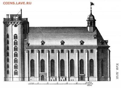 Церковь Троицы и круглая башня - Капенгаген ратуша