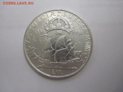 2 кроны Швеция 1938 поселок Делавер  до 25.11.17 - IMG_6030.JPG