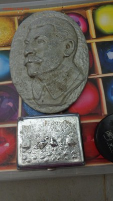 Плашка с изо И.В.Сталин дюралий  до 28.11 - DSC01505.JPG