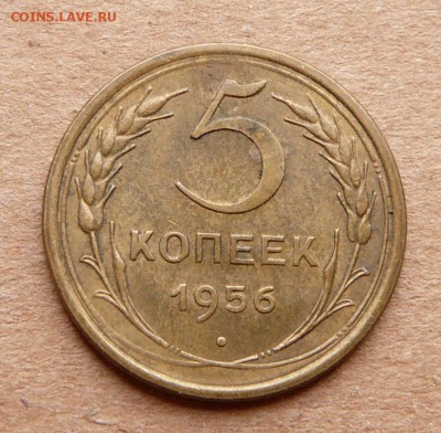 5 копеек 1956 хорошая с 300 до 28.11 (вт) 22-10 - 13 (1).JPG