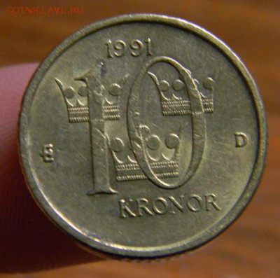 10 крон швеция 1991 - DSCN2040.JPG