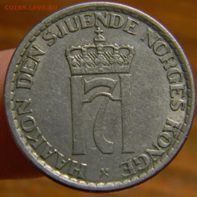 1 крона норвегия 1957 - DSCN2043.JPG