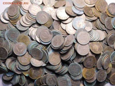 15 копеек.Кучка раннего никеля.814 штук. - DSCN6236.JPG