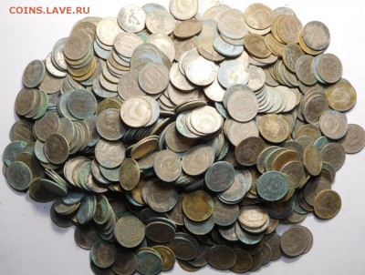 15 копеек.Кучка раннего никеля.814 штук. - DSCN6235.JPG