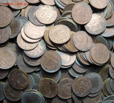 20 копеек.Кучка раннего никеля.794штуки. - DSCN6238.JPG