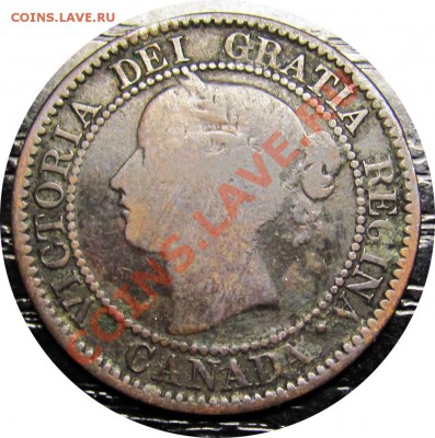 R02 1¢ Канада 1859 G-VG до 24.03 в 22°° - R02 1 c Canada 1859 G_VG-1
