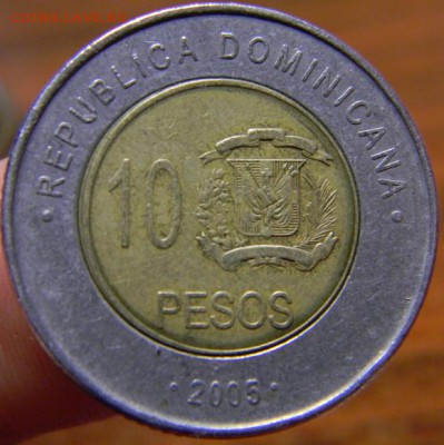 10 песо доминикана 2005 - DSCN2089.JPG