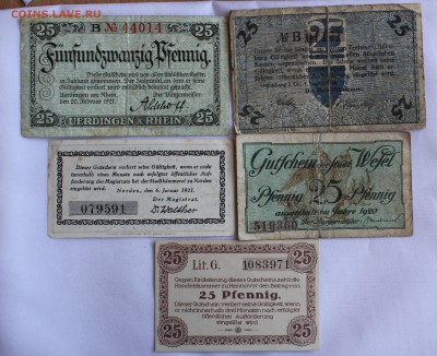 С 1 РУБ. ГЕРМАНСКИЕ НОТГЕЛЬДЫ 5 шт. разные до 30.11. в 22-00 - IMG_9789