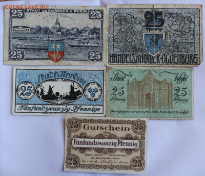 С 1 РУБ. ГЕРМАНСКИЕ НОТГЕЛЬДЫ 5 шт. разные до 30.11. в 22-00 - IMG_9788