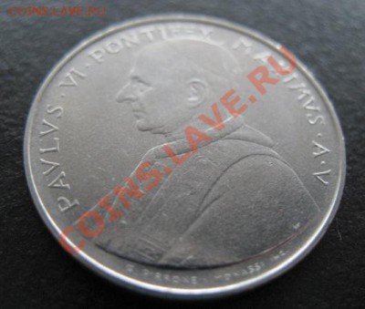 Ватикан, MCMLXVII, 100 л, до 22.03 в 21-00 мск - ват на троне а