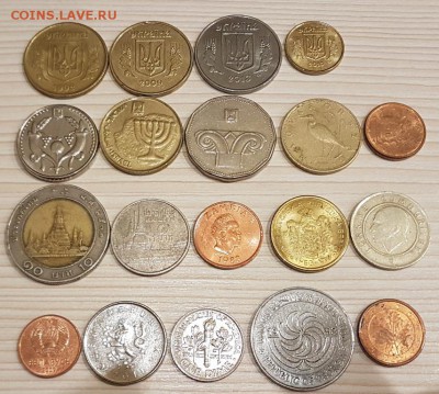Сборный набор из 19 ин. монет до 22.00 01.12.2017 г. - 3-2