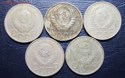20 копеек 1942,44,46,48,49 гг. до 28.11 в 22.00 - 20к42-2