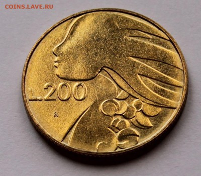 Сан Марино 200 лир 1990. ТИРАЖ - 36 000. - 6