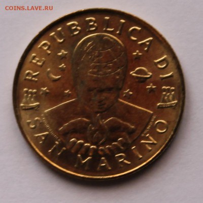 Сан Марино 200 лир 2000. ТИРАЖ - 28 000 - 10