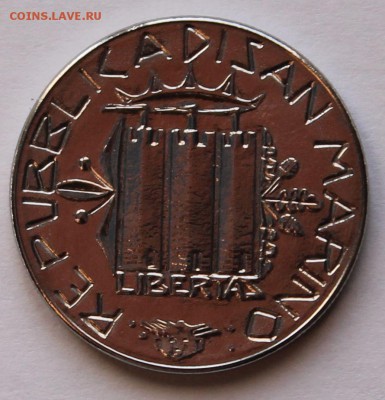 Сан Марино 100 лир 1985. ТИРАЖ - 210 000. - 8
