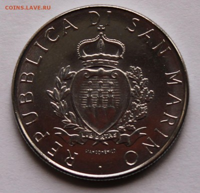 Сан Марино 100 лир 1987. ТИРАЖ - 143 000. - 7