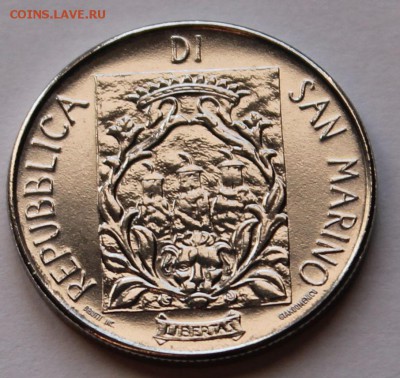 Сан Марино 100 лир 1988. ТИРАЖ - 143 000. - 12
