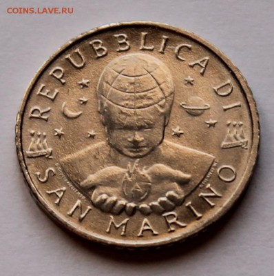 Сан Марино 100 лир 1996. ТИРАЖ - 33 000. - 12