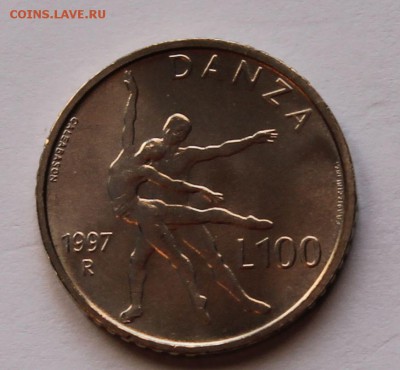 Сан Марино 100 лир 1997. ТИРАЖ - 29 000. - 5