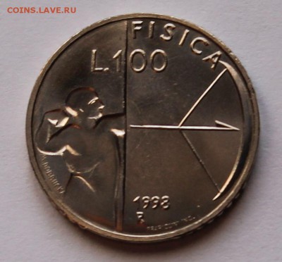 Сан Марино 100 лир 1998. ТИРАЖ - 28 000. - 5
