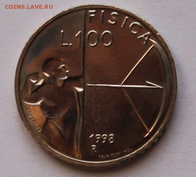 Сан Марино 100 лир 1998. ТИРАЖ - 28 000. - 4