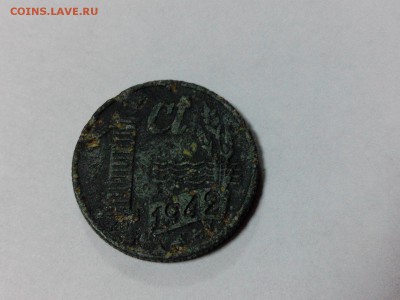 1 цент Нидерланды оккупация 1942 - IMG_20171126_183104