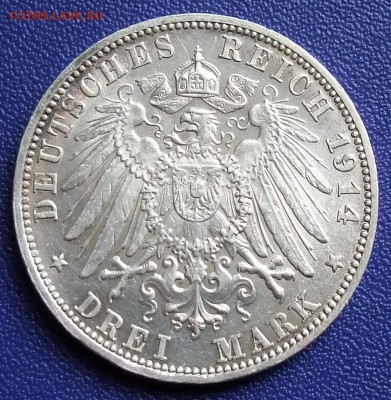 Бавария. 3 марки 1914. До 30.11.17. - Bayern-3-1914-.JPG