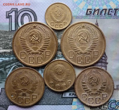 1,2,3,5 копеек -1935,41,48,53,54,56 г., до 29.11.17 в 22:00 - P1130305.JPG