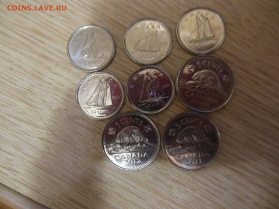 10 и 5 центов Канады 8 шт.до 1.12.2017г. - DSCN0672.JPG