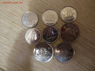 10 и 5 центов Канады 8 шт.до 1.12.2017г. - DSCN0674.JPG