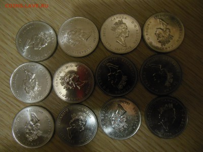 набор 25ц.Канады 1992г.до 1.12.2017г. - DSCN0687.JPG