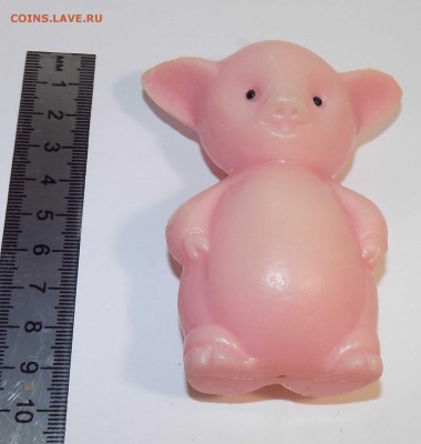 Игрушки: Олимпийский мишка, кукла и разная живность - Поросенок-2.JPG