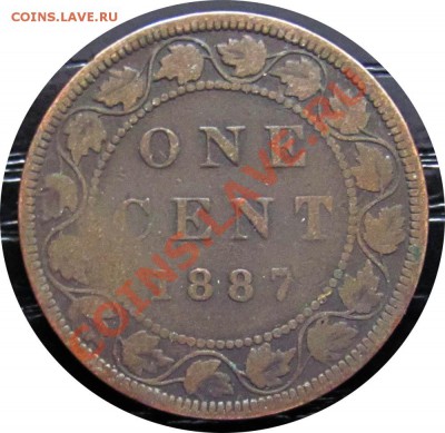 R05 1¢ Канада 1887 G-VG до 25.03 в 22°° - R05 1 c Canada 1887 G_VG-2