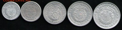 БРАЗИЛИЯ НАБОР 10 СЕНТАВО-2 КРУЗЕЙРО 1956-59 UNC - 4 001