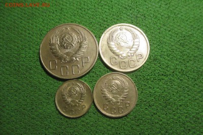 1,2,3,5 копейки 1940 года - 2