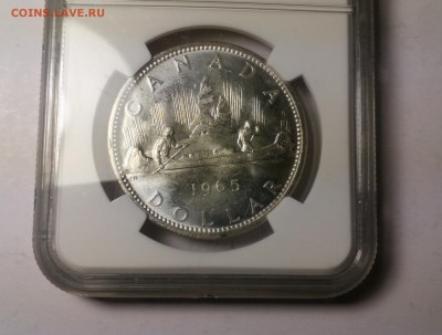 Канада 1 доллар 1965 в слабе NGС ms 63 до 02.12.17 22:10 - canad (1)