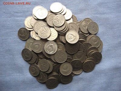 10,15,20,50 копеек 1961-1991г.г(628шт.) до 01.12 - 6.JPG