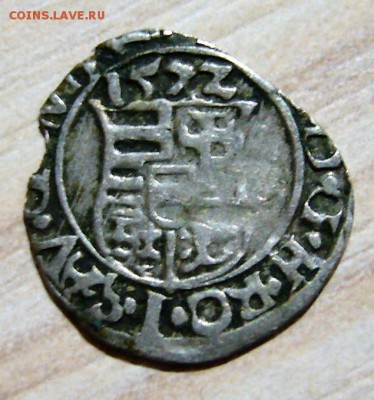 Средневековая монета 1572 г. - P1250316.JPG