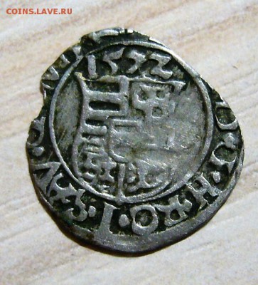 Средневековая монета 1572 г. - P1250366.JPG