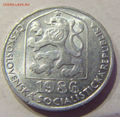 10 геллеров 1986 Чехословакия №1 02.12.2017 22:00 МСК - CIMG2021.JPG