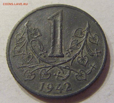 1 крона 1942 Богемия и Моравия №1 02.12.2017 22:00 МСК - CIMG2050.JPG