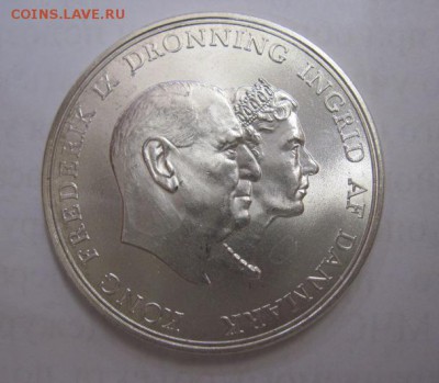 5  крон Дания 1960  серебрянный юбилей до 30.11.17 - IMG_4831.JPG