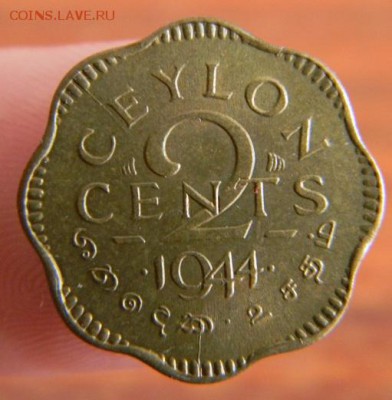 2 цента цейлон 1944 - DSCN2171.JPG