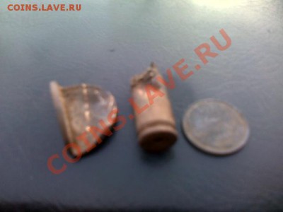 монеты и гильза... пятаку досталось по полной... - 19032011_019