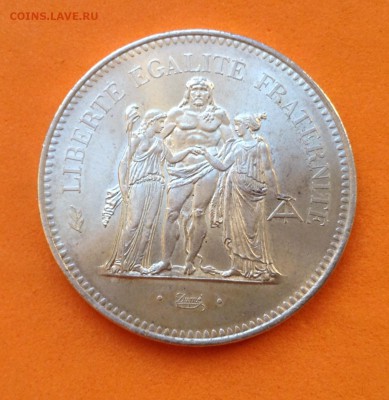 50 франков 1976г Геркулес, до 03.12.17г - image